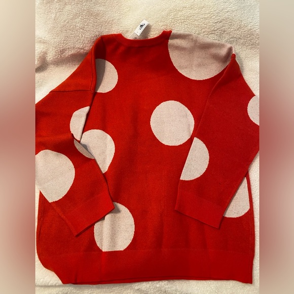 Disney Parks Minnie Mouse knit pullover sweater 1X NWT - Picture 8 of 8